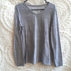 Grey soft long sleeve